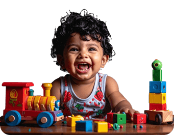 Happy baby